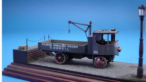 Hauler HLR87041 SENTINEL crane kit of steam truck 1/87 makett