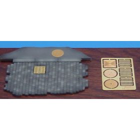   Hauler HLR87047 Kanaly photoetched grids and manholes 1/87 készlet