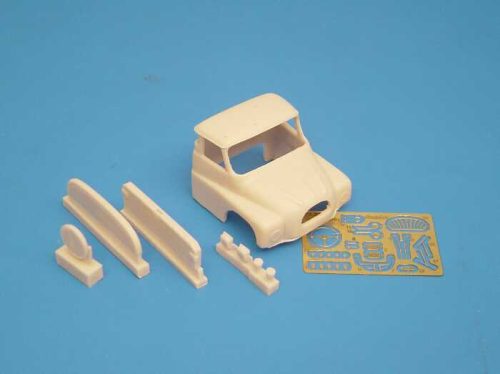 Hauler HLR87097 TATRA 138 cabin resin cabin with etch parts for IGRA models 1/87 feljavító készlet