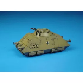   Hauler HLR87101 S Sp Pz FLAK Draisine KUGELBLITZ kit of German Pz.draisine WW2 1/87 makett