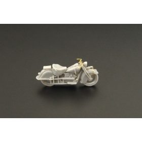   Hauler HLR87148 Indian CHIEF POLICE (two-cylinder) 1940 kit of US legendary motorcycle 1/87 makett