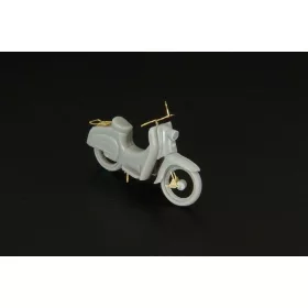   Hauler HLR87174 Moped Simson KR 50 1963 resin kit of german small motorcycle 1/87 makett