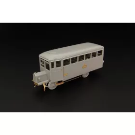   Hauler HLR87180 Praga M120 001 railway bus resin kit of railway bus 1/87 makett