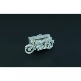   Hauler HLR87193 BMW R 69 w Steib LT 200 r 1956 resin kit of german motorcycle with sidecar 1/87 makett