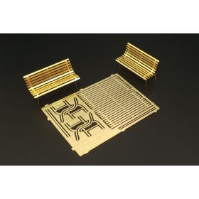   Hauler HLR87209 Slatted park bench (2 sets) Photoetched set 1/87 kiegészítő