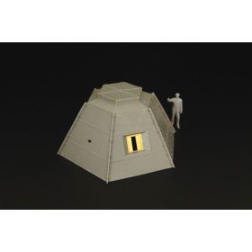   Hauler HLS48018 Japanese steel pillbox Resin kit with PE part-japanese pillbox 1/48 makett