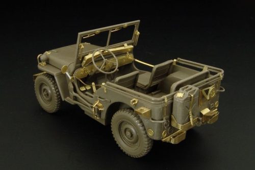 Hauler HLU35036 US Jeep PE parts for Tamiya model 1/35 feljavító készlet