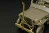 Hauler HLU35037 Jeep basket nad wire cuter PE parts for Tamiya model 1/35 feljavító készlet