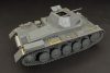 Hauler HLU35048 German Panzer-II Ausf A-B-C PE parts for Tamiya kit 1/35 feljavító készlet