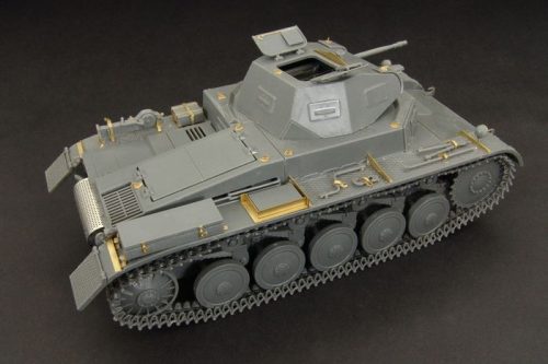 Hauler HLU35048 German Panzer-II Ausf A-B-C PE parts for Tamiya kit 1/35 feljavító készlet