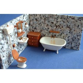   Hauler HLU35077 Bathroom resin dio accessories 1/35 műgyanta