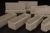 Hauler HLU35103 Coffins (4pcs) resin diorama accessories set 1/35 kiegészítő