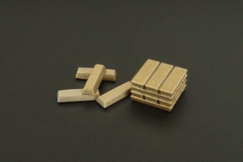 Hauler HLU35110 Gold bars resin set 1/35 kiegészítő