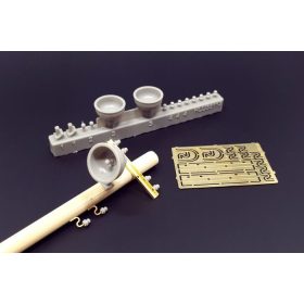   Hauler HLU35113 Lamps and telegraph insulators dio accessories 1/35 kiegészítő