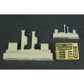   Hauler HLX48024 GERMAN tank jacks resin-etched set in 1/48 kiegészítő