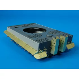   Hauler HLX48028 TIGER I AFRICA (s Pz-Abt 501) parts for TAMIYA kit 1/48 kiegészítő