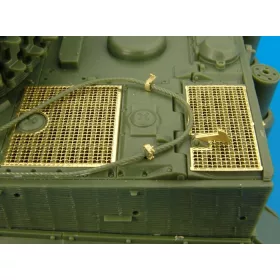   Hauler HLX48031 TIGER I LATE grills-SKYBOW parts for SKYBOW kit 1/48 kiegészítő