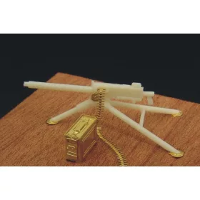   Hauler HLX48054 US Machine gun 30 M1919A4 resin-etched set 1/48 feljavító készlet