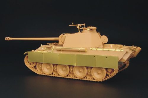 Hauler HLX48068 German PANTHER-JAGDPANTHER ausf G Schurzen parts for TAMIYA kit 1/48 feljavító készlet