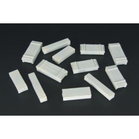   Hauler HLX48132 Wooden boxes casted 1/48 feljavító készlet