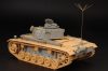 Hauler HLX48178 German Panzer III ausf K convers set resin with PE parts 1/48 feljavító készlet