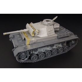  Hauler HLX48179 German Flammpanzer Stug III B convers set resin with PE parts 1/48 feljavító készlet