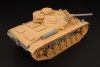 Hauler HLX48181 German Flammpanzer Pz III ausf (F1) convers set resin with PE parts 1/48 feljavító készlet