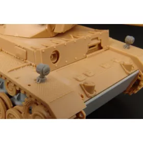   Hauler HLX48183 BOSCH reflectors casted parts 1/48 feljavító készlet