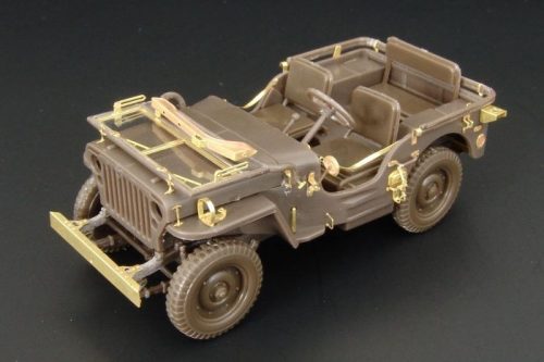 Hauler HLX48191 JEEP basic set parts for HASEGAWA kit 1/48 feljavító készlet