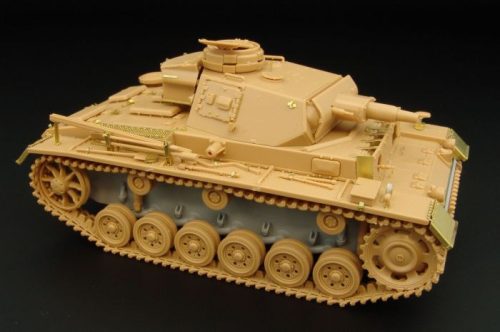 Hauler HLX48202 German Panzer III ausf N parts for TAMIYA kit 1/48 feljavító készlet