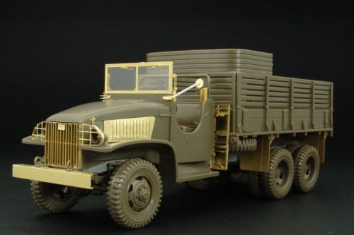 Hauler HLX48209 CCKW-353 US 2 1-2ton 6x6 truck (GMC) photoetched parts for TAMIYA kit 1/48 feljavító készlet