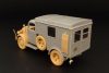 Hauler HLX48220 German Kfz 31 STEYR 1500 Sanitätswagen conversion parts for TAMIYA kit 1/48 feljavító készlet