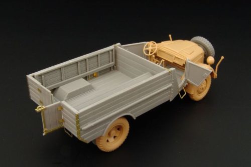 Hauler HLX48224 German STEYR 2000A PRITSCHE conversion parts for TAMIYA kit 1/48 feljavító készlet