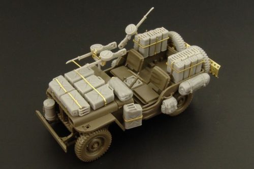 Hauler HLX48229 SAS JEEP (AFRICA 1942) conversion parts 1/48 feljavító készlet