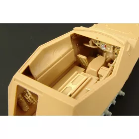   Hauler HLX48236 German Sd.Kfz 250/3 INTERIOR PE parts for TAMIYA kit 1/48 feljavító készlet