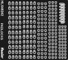 Hauler HLX48242 PADLOCKS PE parts 1/48 feljavító készlet