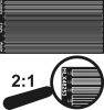 Hauler HLX48253 STRIPS 0,3-1,0mm PE srips (total dimensions 100x50mm) 1/48 kiegészítő