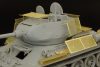 Hauler HLX48284 T-34-85 Improvized schurzen PE parts for HOBBYBOSS model - Fotómaratás