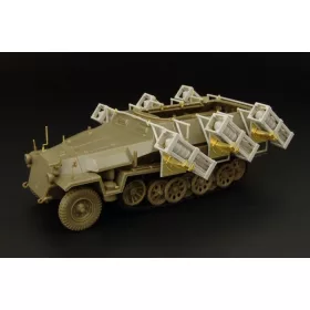   Hauler HLX48286 Sd Kfz 251 Stuka Zu Fuss conv PE and resin conv set for AFV and TAMIYA kit - Feljavító készlet