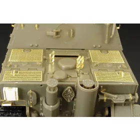   Hauler HLX48289 German STURMTIGER-TIGER late GRILLS for AFV kit PE parts for AFV kit 1/48 feljavító készlet