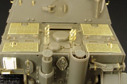 Hauler HLX48289 German STURMTIGER-TIGER late GRILLS for AFV kit PE parts for AFV kit 1/48 feljavító készlet