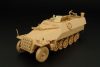 Hauler HLX48295 German Sd.Kfz 251/1 ausf D EXTERIOR (TAMIYA) PE parts 1/48 feljavító készlet