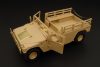 Hauler HLX48298 HMMWVE M1038 (hummer) CARGO TYPE PE parts for TAMIYA model