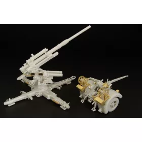   Hauler HLX48314 German 88cm FLAK 37 BASIC PE parts for Italeri-TAMIYA kit 1/48 feljavító készlet