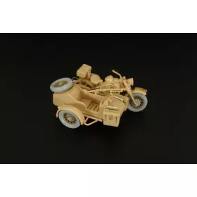  Hauler HLX48358 German Motorcycle&sidecar (Tamiya) PE set 1/48 feljavító készlet