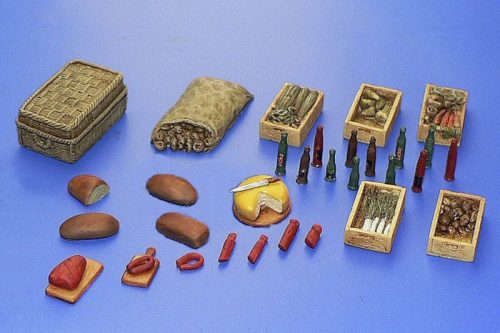 Hauler HLX48400 Military provisions resin diorama accessories 1/48 kiegészítő