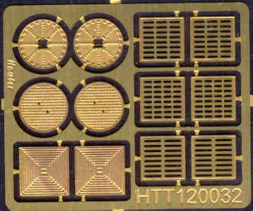 Hauler HTT120032 Grills and Manholes photoetchetched parts 1/120 kiegészítő