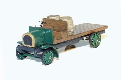 Hauler HTT120045 Laurin & Klement 1907 - flatbed truck kit 1/120 teherautó makett