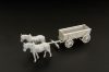 Hauler HTT120059 Horse drawn wagon  kit 1/120 lovasszekér makett