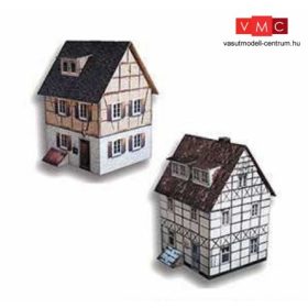 Heki 10020 Városi emeletes ház (2 db), kartonból (H0)